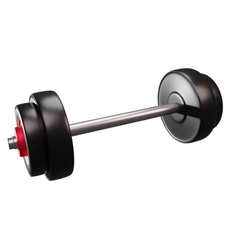 Barbell  3D Illustration