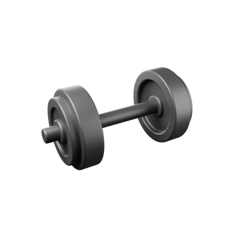 Barbell  3D Illustration