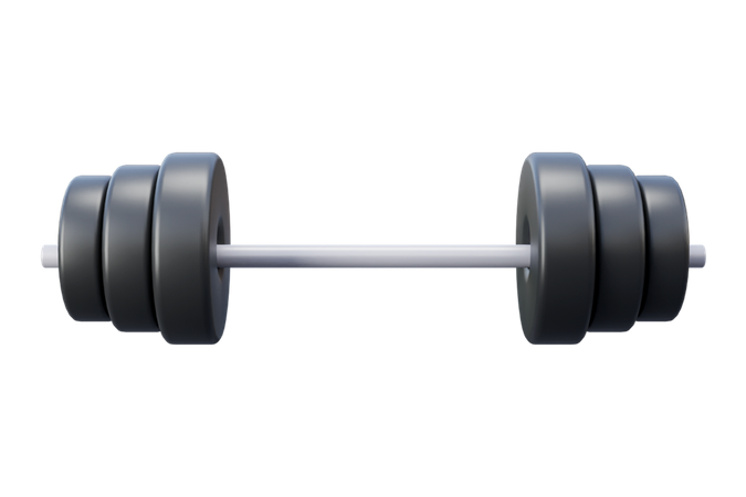 Barbell  3D Icon