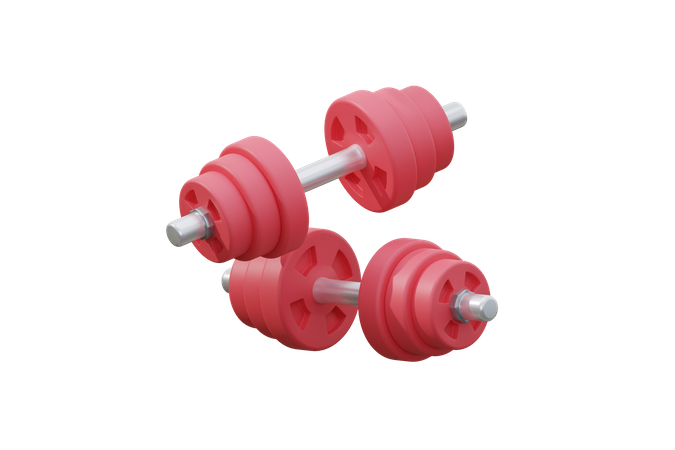 Barbell  3D Icon