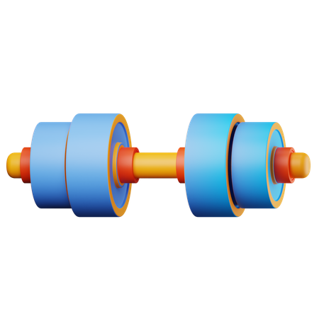 Barbell  3D Icon