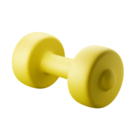 Barbell  3D Icon