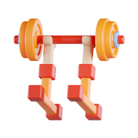 Barbell  3D Icon