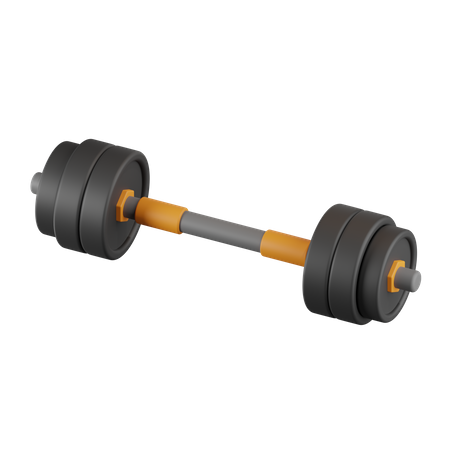 Barbell  3D Icon