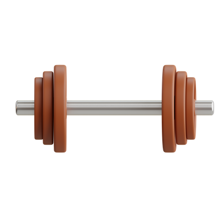 Barbell  3D Icon