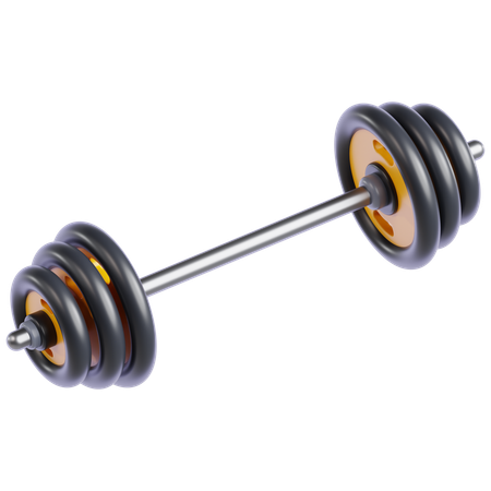 Barbell  3D Icon