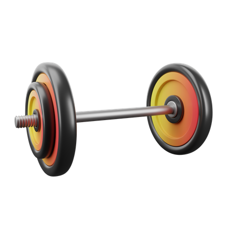 Barbell  3D Icon