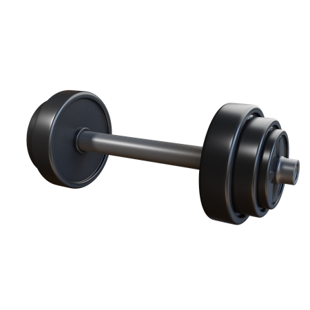 Barbell  3D Icon