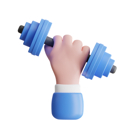 Barbell  3D Icon