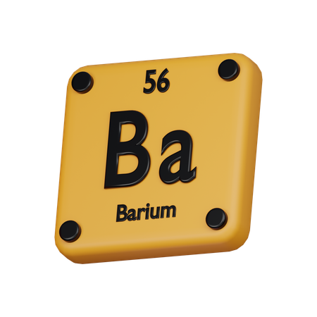 Baryum  3D Icon