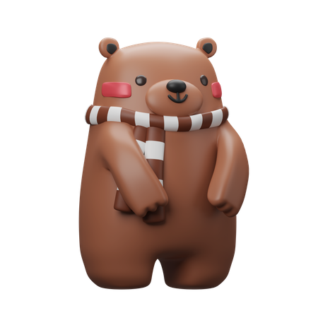 Bear  3D Icon