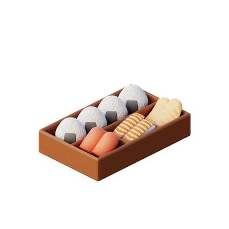 Bentô  3D Illustration