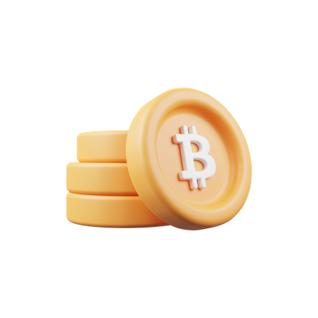 Bitcoin  3D Illustration