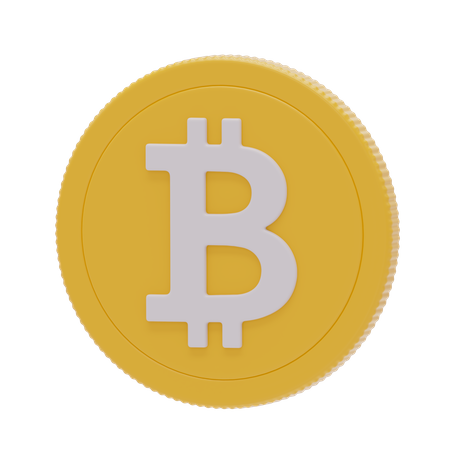 Bitcoin  3D Icon