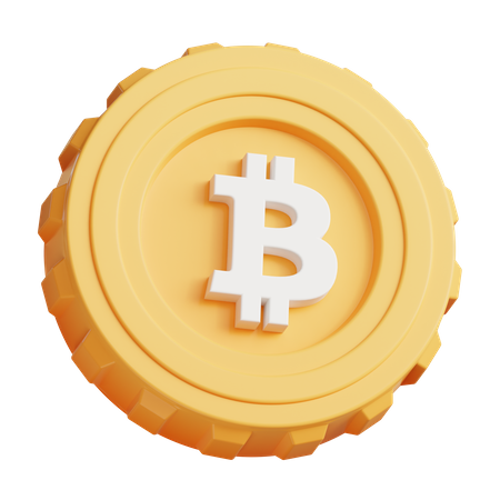 Bitcoin  3D Icon