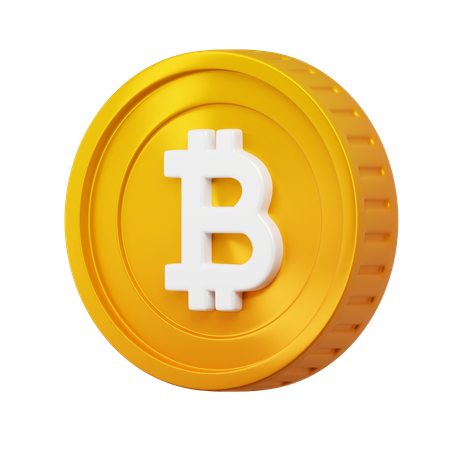 Bitcoin  3D Icon