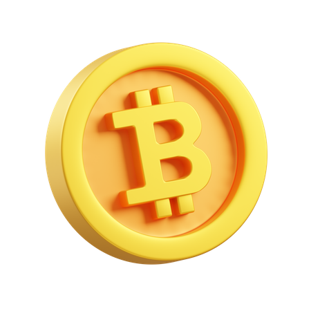 Bitcoin  3D Icon