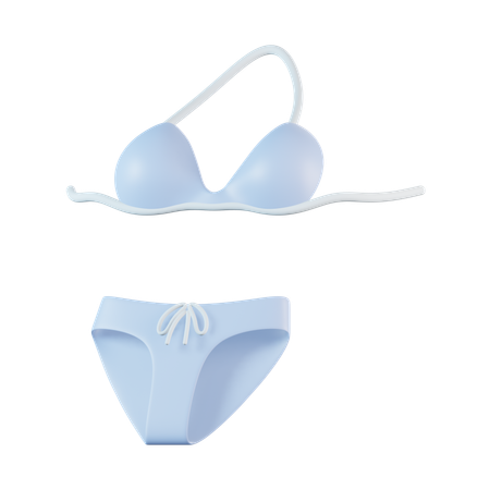 Bikini  3D Icon