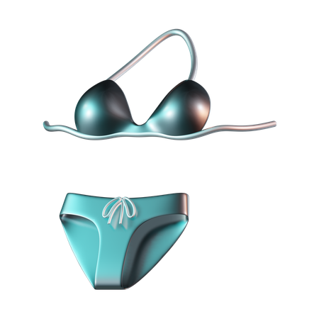 Bikini  3D Icon