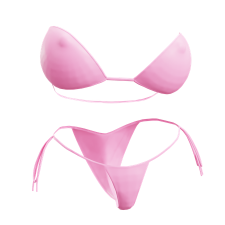 Bikini  3D Icon