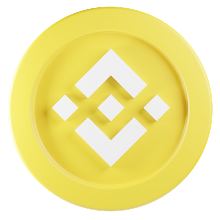 Binance  3D Icon