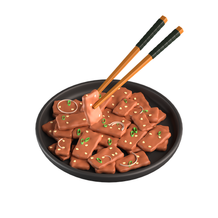 Bulgogi  3D Icon