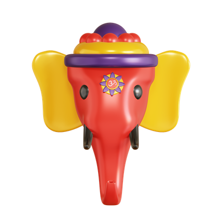 Ganesha  3D Icon