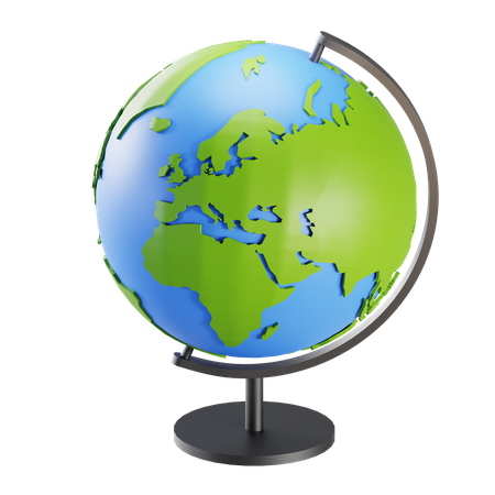 Globe  3D Illustration