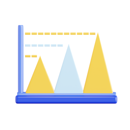 Graph  3D Icon