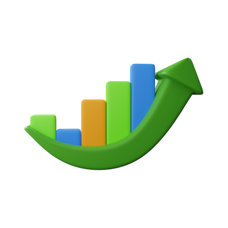 Graph  3D Icon