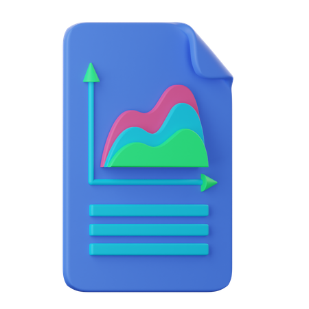 Graph  3D Icon