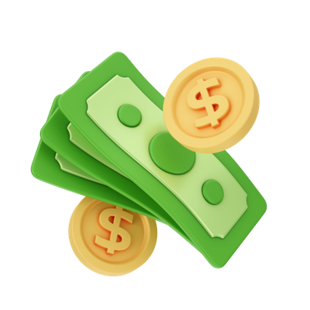 Dollar  3D Illustration