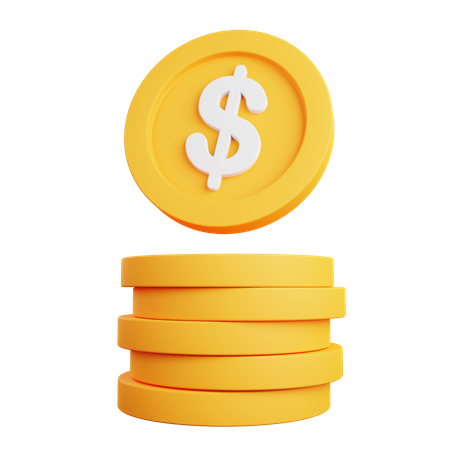 Dollar  3D Icon