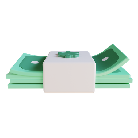 Dollar  3D Icon