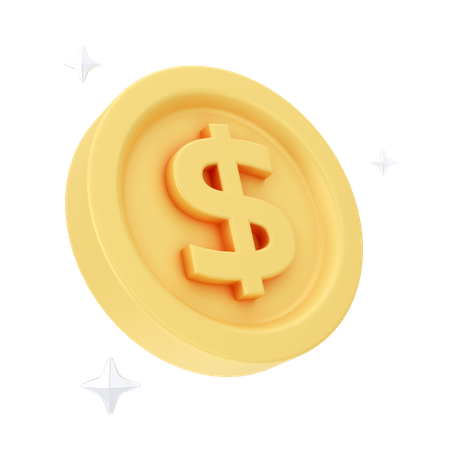 Dollar  3D Icon