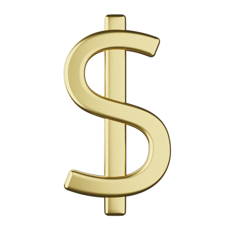 Dollar  3D Icon