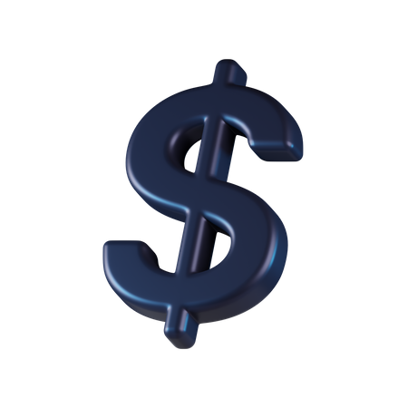 Dollar  3D Icon