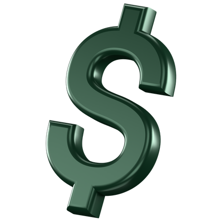 Dollar  3D Icon