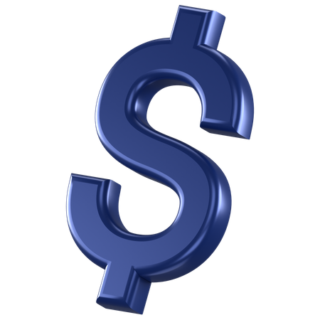 Dollar  3D Icon