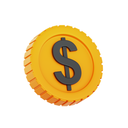 Dollar  3D Icon