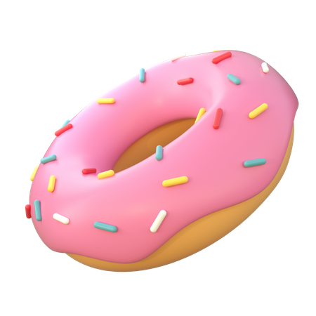 Rosquinha  3D Icon