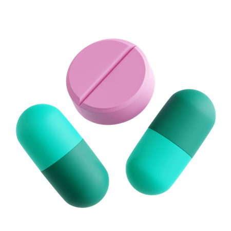 Drug  3D Icon