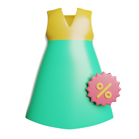 Dress  3D Icon