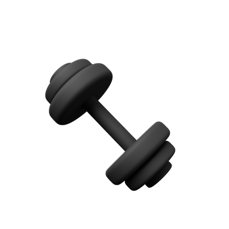 Dumbell  3D Illustration