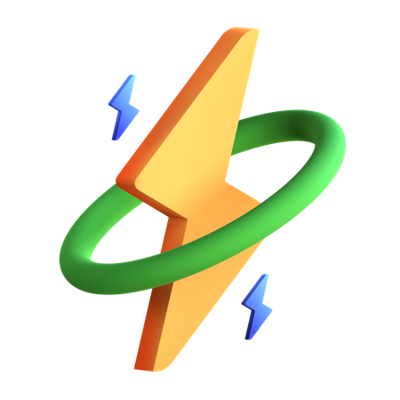 Energia  3D Icon