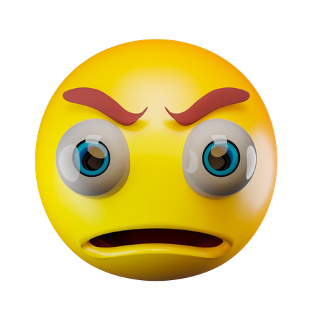 Enojado  3D Emoji