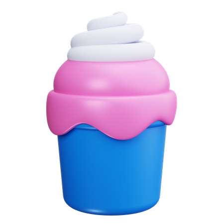 Eiscreme  3D Icon