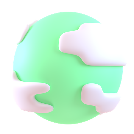 Erde  3D Icon