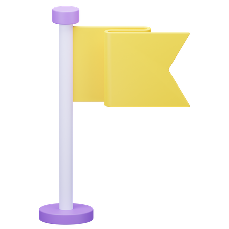 Flagge  3D Icon