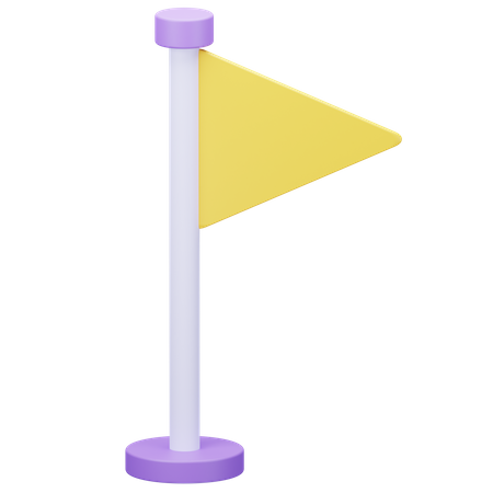 Flagge  3D Icon